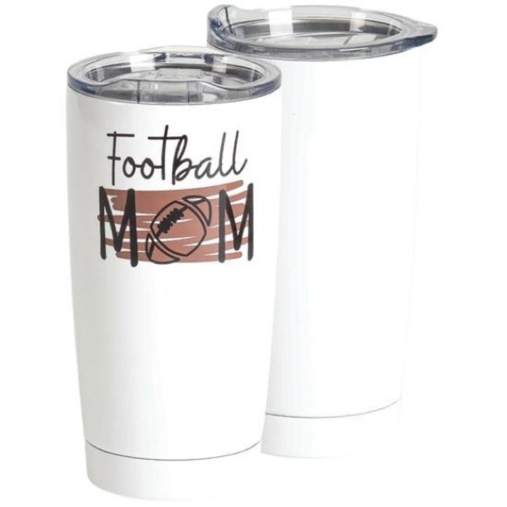 Football Mom Stainless Steel Tumbler